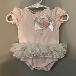 NWOT Koala Baby Onesie with Ruffles & Rose - 3M